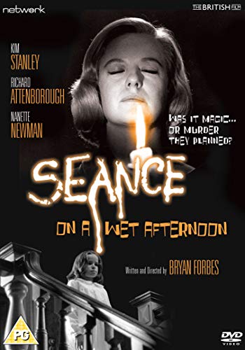 DVD cover for "Seance On A Wet Afternoon" featuring Kim Stanley.