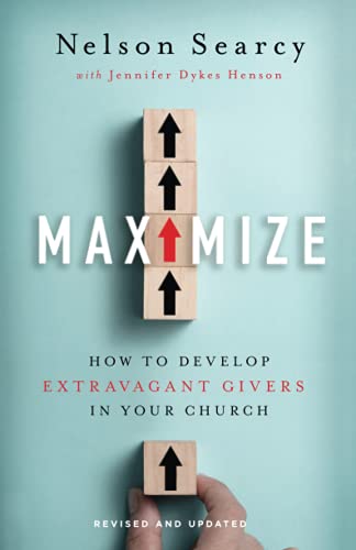 Book cover with stacked blocks, an upward arrow, and large text: "MAXIMIZE".