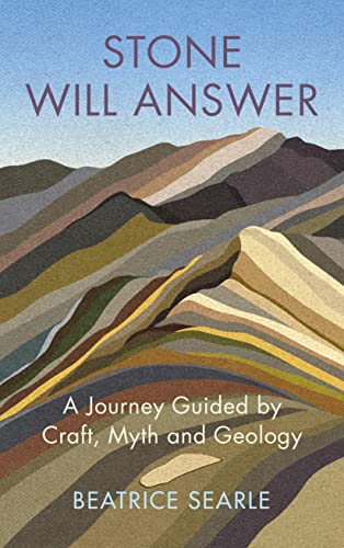 Book cover with illustrated mountains and title “Stone Will Answer.”