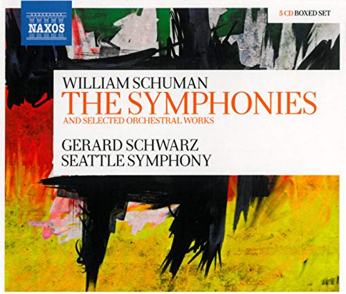 CD box set of William Schuman symphonies conducted by Gerard Schwarz.