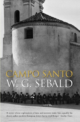 Book cover: grayscale image of a church and group of people.