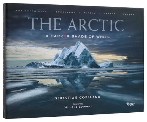 Book cover depicting an iceberg reflecting in icy water under a cloudy sky.