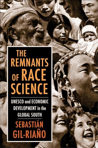Book cover with diverse faces and title “The Remnants of Race Science.”