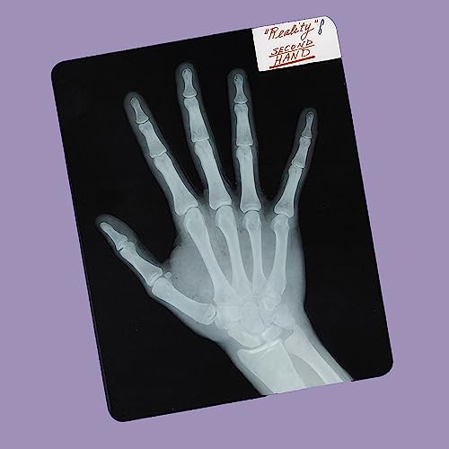 CD cover featuring an X-ray image of a human hand.
