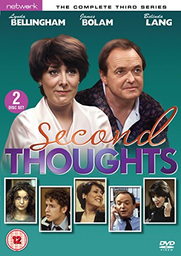 DVD cover for Second Thoughts Series 3 featuring Lynda Bellingham and James Bolam.