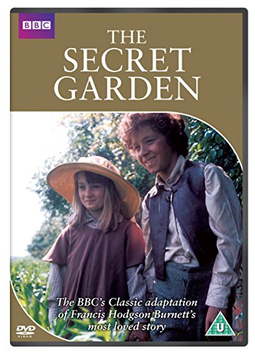 DVD cover for "The Secret Garden" featuring a girl in a garden doorway.