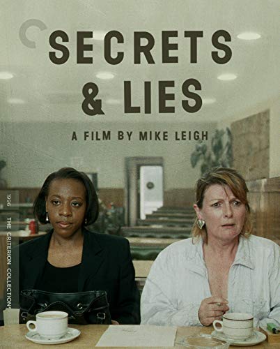 Two women sit at a table with coffee cups in this film cover art.
