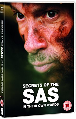 DVD cover featuring a close-up of a soldier's face with dirt and camouflage paint.