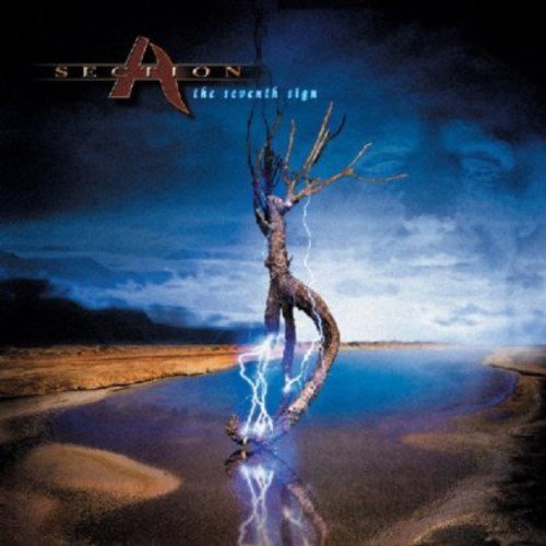 CD cover for Section A’s “The 7th Sign,” featuring a lightning-struck tree.