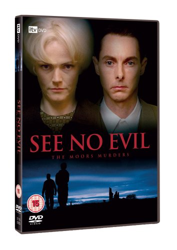 “See No Evil” DVD cover featuring two faces and a shadowy landscape.