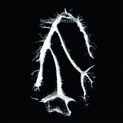 CD cover for Seefeel’s “Everything Squared” with a skeletal, branching design.