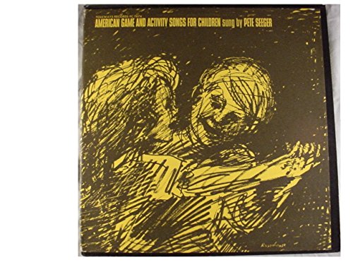 Pete Seeger’s “American Game & Activity Songs” vinyl record cover.
