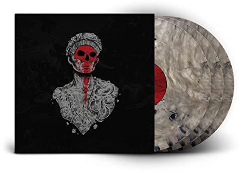 Seether vinyl record with a skull portrait on the cover.