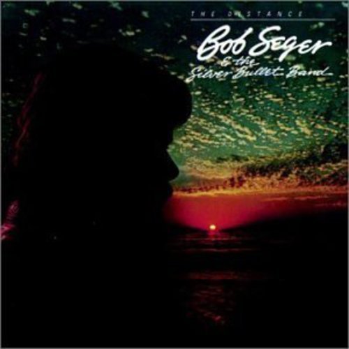 CD cover for Bob Seger’s “The Distance” with a silhouetted face.
