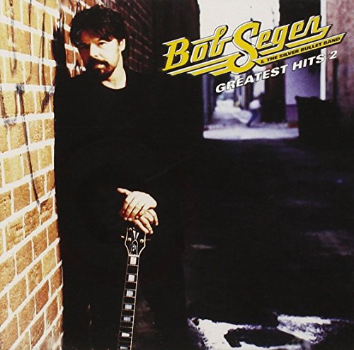 Bob Seger album cover: portrait of a man with a guitar.