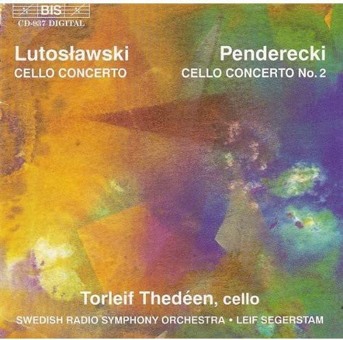 CD cover with abstract colorful paint strokes and composer/performer text.