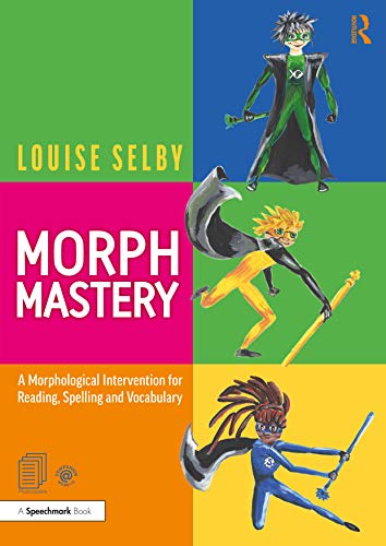Book cover: "Morph Mastery" with illustrated children wielding pencils.