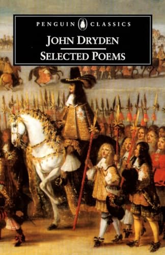 Book cover: “Selected Poems” by John Dryden, featuring historical figures.
