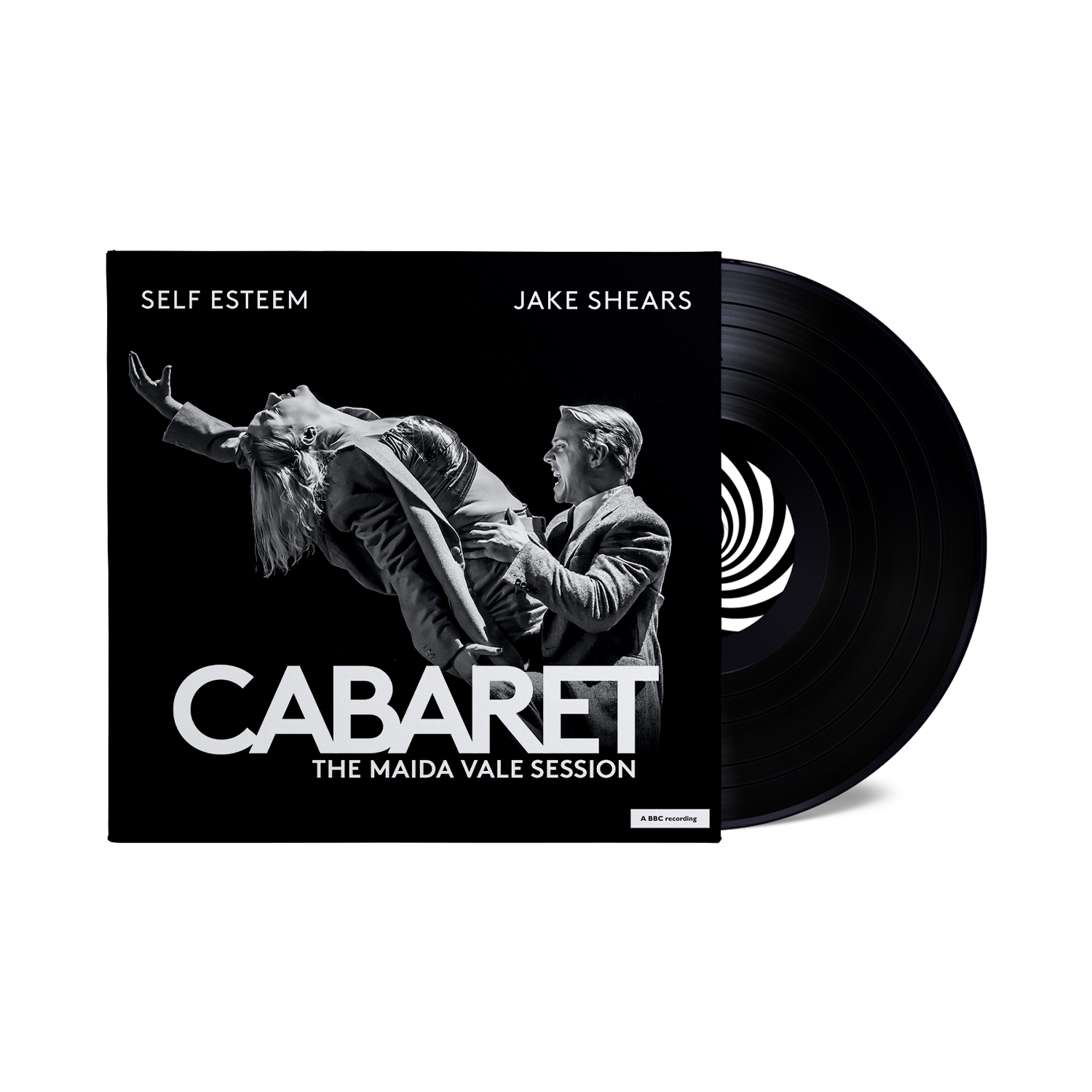 Vinyl record of Self Esteem’s “Cabaret: The Maida Vale Session” with cover art.