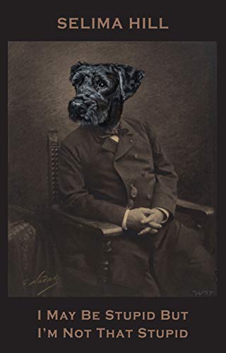 Book cover: vintage portrait of a person with a dog's head.