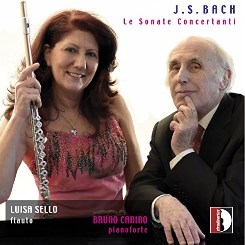 CD cover featuring Luisa Sello with flute and Bruno Canino.