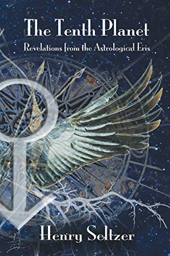 Book cover with astrological symbols, a bird, and the title “The Tenth Planet.”