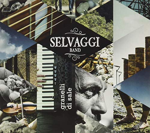 CD case for Selvaggi Band’s “Granelli Di Sale” album, barcode visible.
