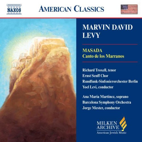 CD cover for "Masada / Canto de los Marranos" by Marvin David Levy.