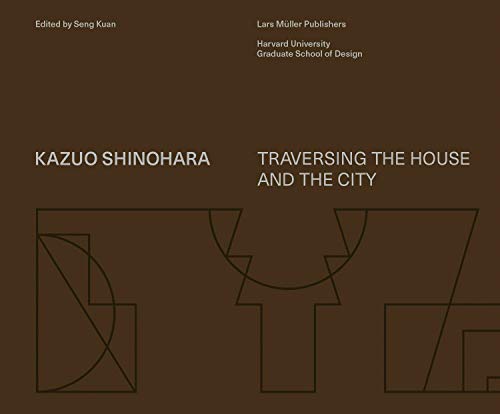 Book cover for “Kazuo Shinohara” with abstract architectural line drawing.