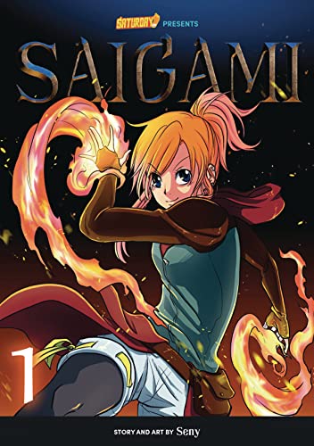 Comic book cover featuring a young woman wielding fiery energy.