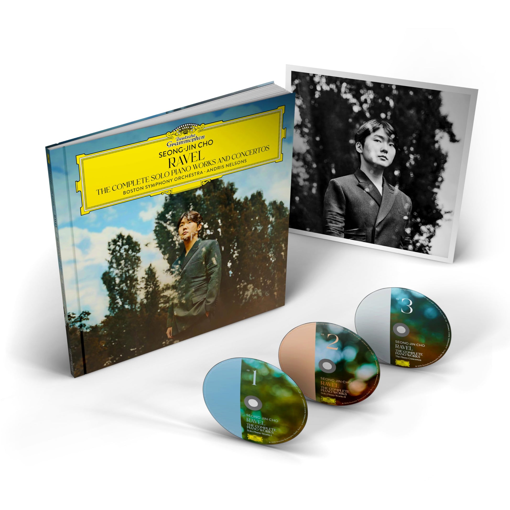 CD box set featuring pianist Seong-Jin Cho and Ravel’s piano works.