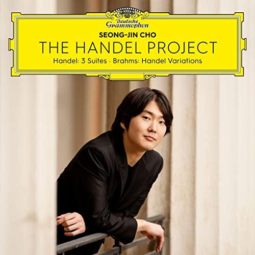 CD cover featuring pianist Seong-Jin Cho in a black shirt.