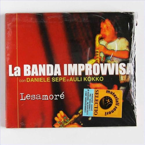 CD case for "Lesamoré" by Sepe Daniele, featuring a musician with saxophone.