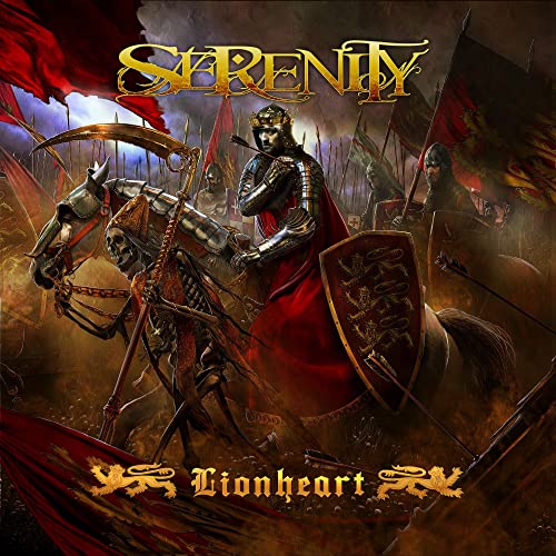 CD cover art: armored knight on skeletal horse leading an army.