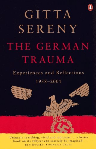 Book cover: “The German Trauma” by Gitta Sereny, with eagle imagery.