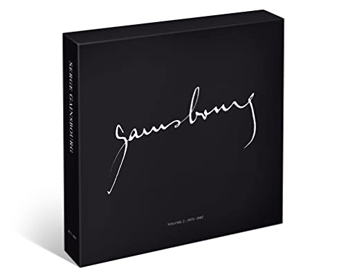 Black vinyl box set with white cursive “Serge Gainsbourg” signature.