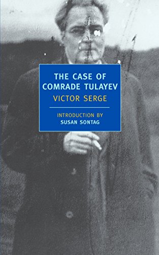 Book cover: portrait of a man with blue title text, "The Case of Comrade Tulayev.