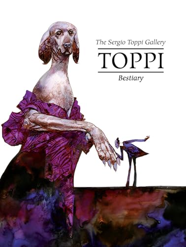 Book cover featuring a humanoid dog in purple robes and a small figure.