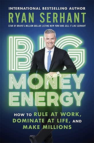 Book cover featuring Ryan Serhant in a suit with neon green text.