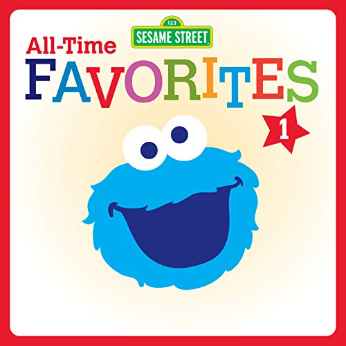 Sesame Street CD cover featuring Cookie Monster and colorful text.