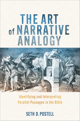 Book cover: "The Art of Narrative Analogy" with biblical scene illustration.