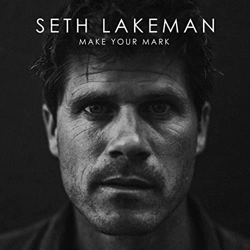 Black and white portrait of Seth Lakeman, album cover "Make Your Mark".