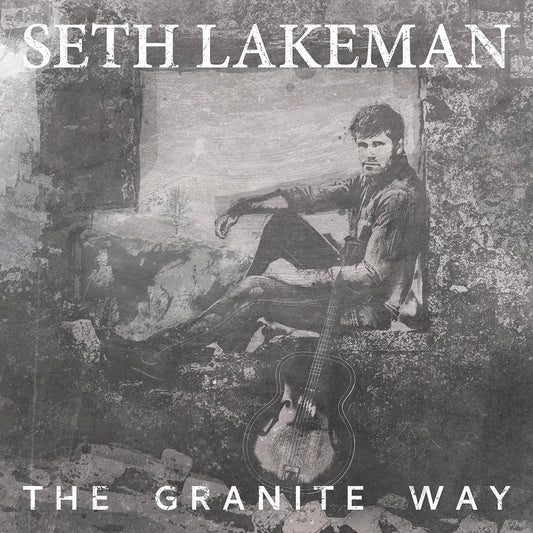 Black and white album cover featuring Seth Lakeman with a guitar.