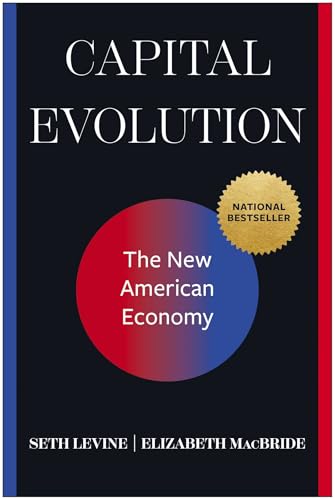 Book cover: "Capital Evolution" with a red and blue circular design.