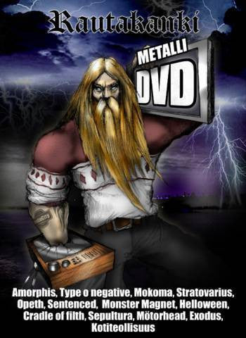 DVD cover for "Seven Days War" featuring a muscular, bearded figure.