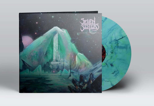 Vinyl record cover for Seven Sisters' "Shadow Of A Fallen Star Pt. 2".