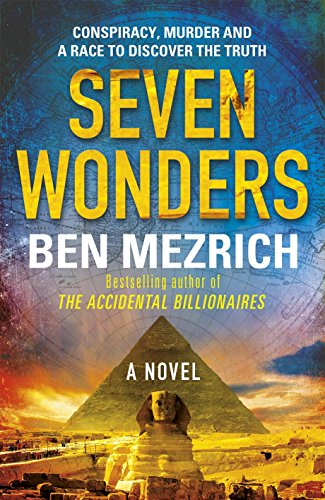 Book cover for “Seven Wonders” featuring the Sphinx and a pyramid.