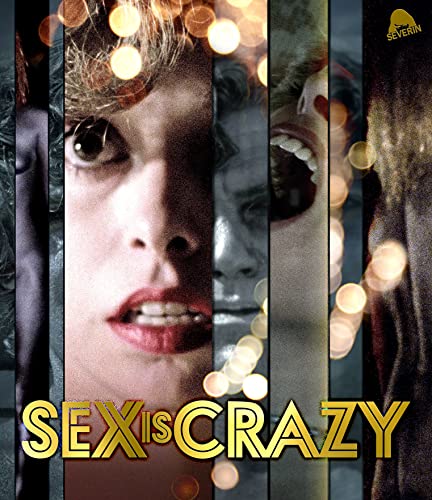 Blu-ray cover for "Sex Is Crazy" featuring a fragmented portrait.