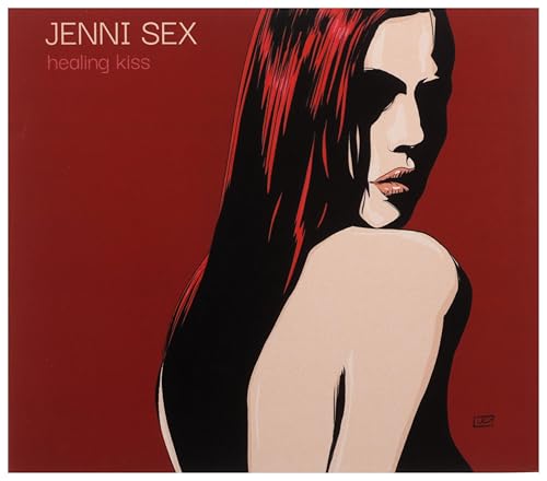 CD cover: stylized portrait of a woman with long red hair.