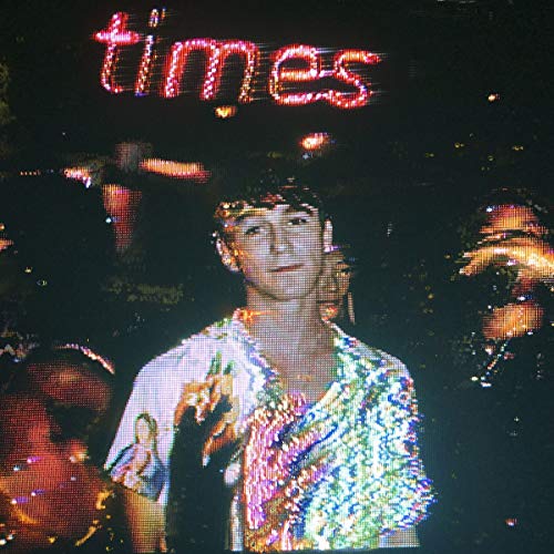 Sg Lewis album cover: portrait with neon text and blurred figures.